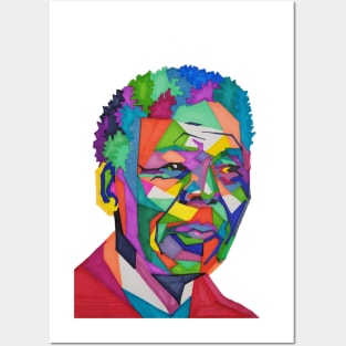 Nelson Mandela Posters and Art